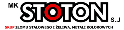 skup złomu stalowego i żeliwa metali kolorowych MK Stoton logo